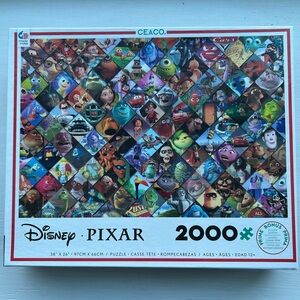 Disney Pixar 2000-Piece Puzzle - Multicolor